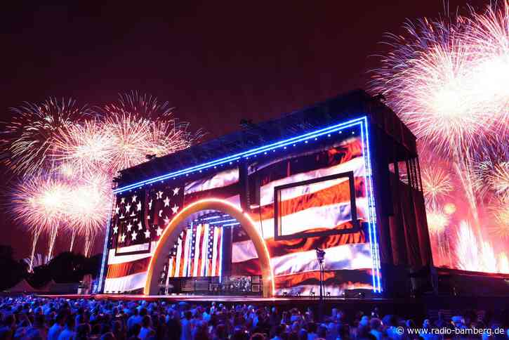 Trump-Rede und riesiges Feuerwerk zum 250. Jubiläum der USA