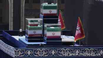 Performer at former Iranian supreme leader’s funeral calls for death of Donald Trump