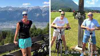 Maria Höfl-Riesch genießt malerische Radtour zur Aldranser Alm