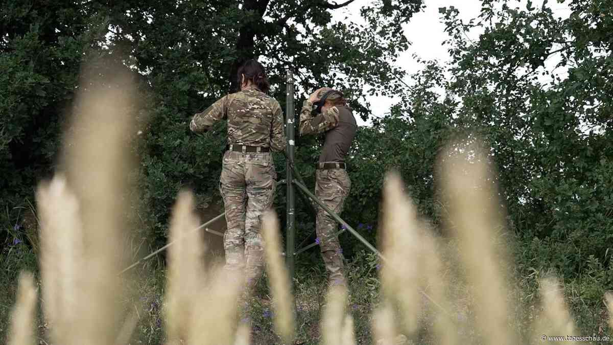 Unterwegs mit der ersten Frauen-Drohneneinheit der Ukraine