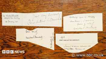 Churchill and Pankhurst autographs in £9k sale