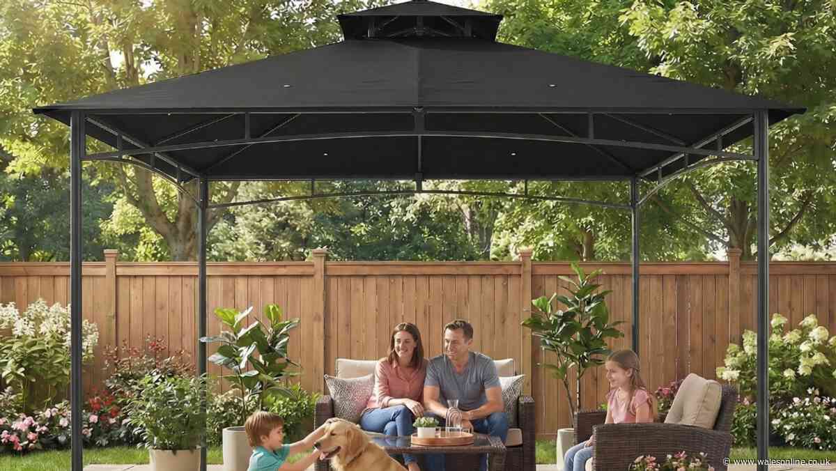 'Sturdy' garden gazebo is 'very cool in hot weather' now £67 in deal cheaper than Amazon