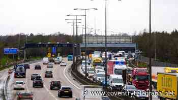 Drivers warned they could be fined on Midlands motorways despite going under 70mph