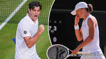 Wimbledon Day 6 wrap: Defending champ Swiatek crashes out, whilst Fritz, Tiafoe & Dimitrov advance