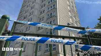 Man dies after falling from seaside tower block