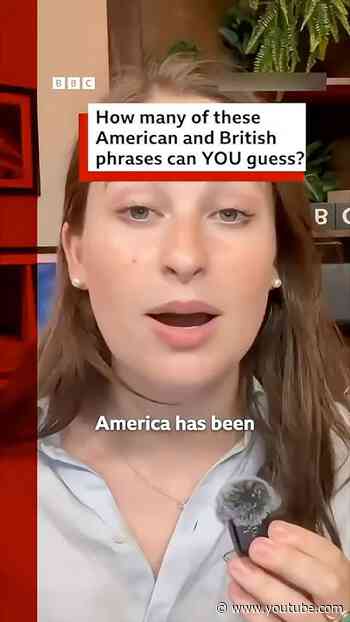 How many of these phrases did you know? #BBCNews