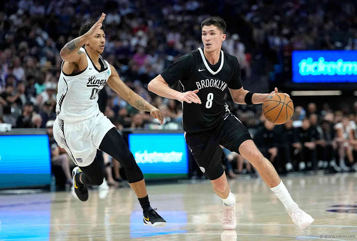 Nets lose to Kings, 79-76, without Mikel Brown Jr, but Egor Demin shines