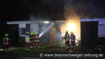 Alarm in Salzgitter: Bungalow brennt – hoher Sachschaden