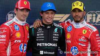 Antonelli beats Ferraris to British GP pole