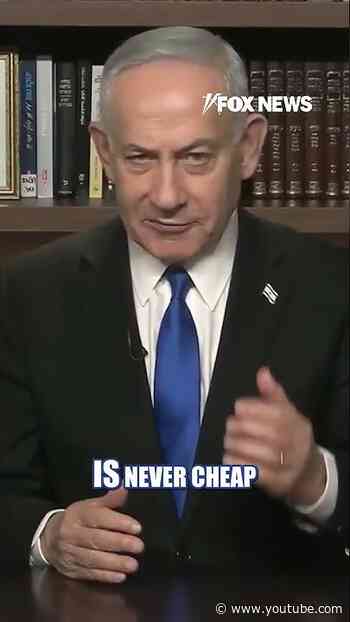 Israeli PM Netanyahu wishes America a happy 250th birthday #shorts  #foxnews #news #us