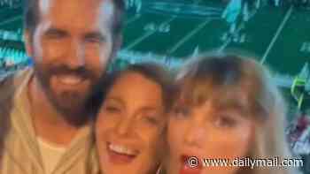 Ryan Reynolds shuns Taylor Swift wedding controversy as he shares support for Canada - amid wife Blake Lively's FURY over snub from former pal's nuptials to Travis Kelce