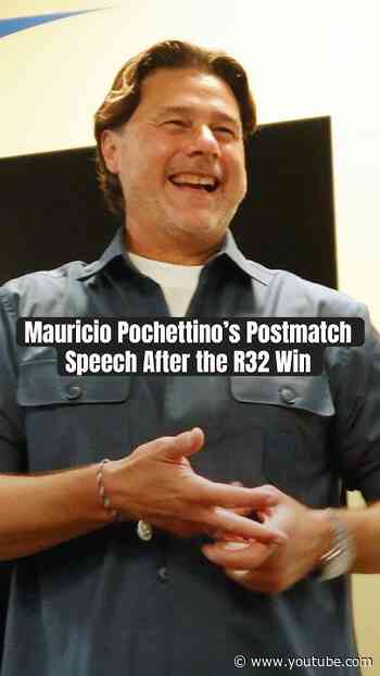 Postmatch Speech from Pochettino After Win Over Bosnia & Herzegovina