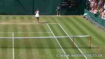 Wimbledon star chucked out after shocking behaviour sees referee end her tournament