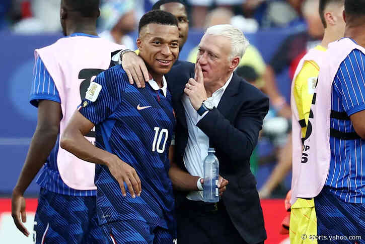 🎥 Bench players as bodyguards: Deschamps explains Mbappé move