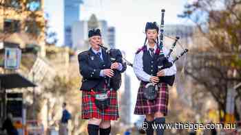 Piping up: Female bagpipers have broken barriers, and now a record