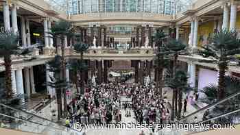 Trafford Palazzo LIVE as hundreds queue for huge P.Louise store opening