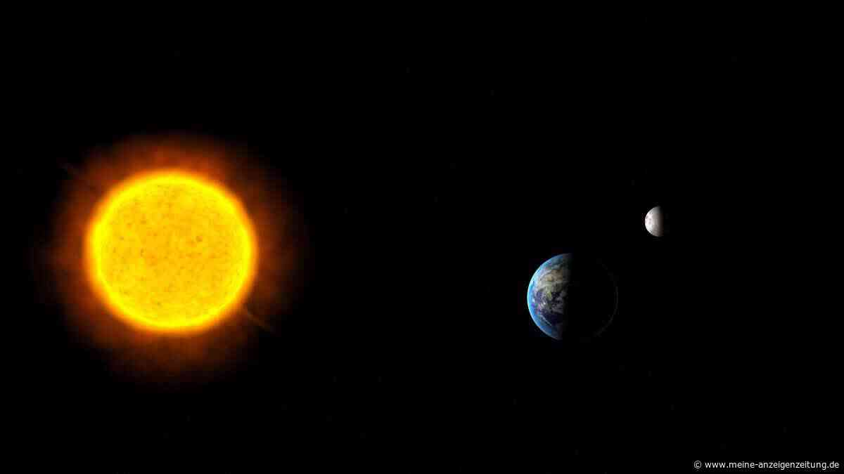 Die Erde ist am 6. Juli am weitesten von der Sonne entfernt