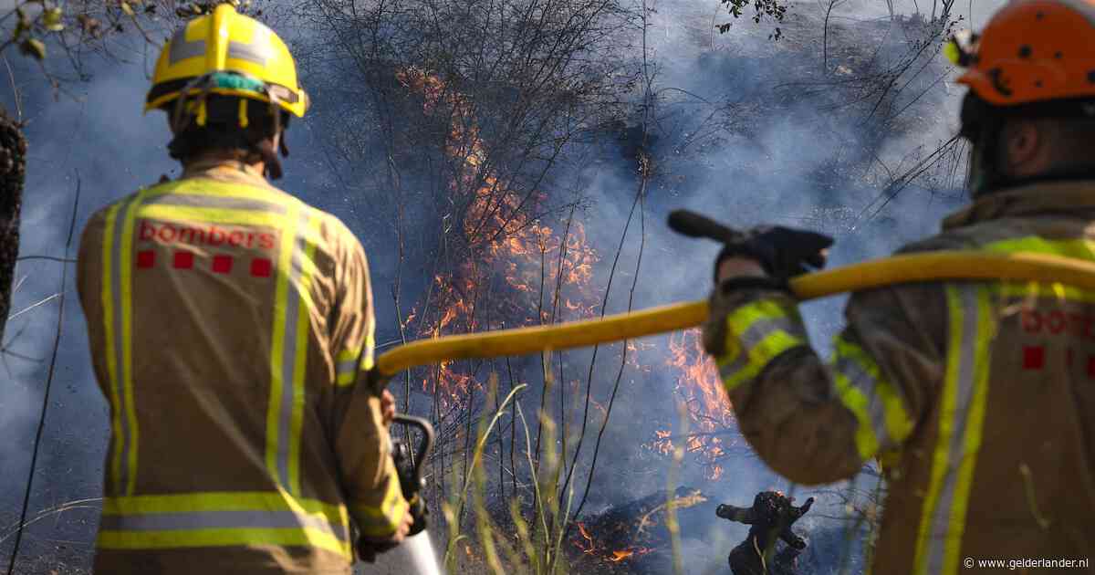 Natuurbrand Costa Brava bijna onder controle, maar risico blijft in heet Spanje ‘extreem hoog’