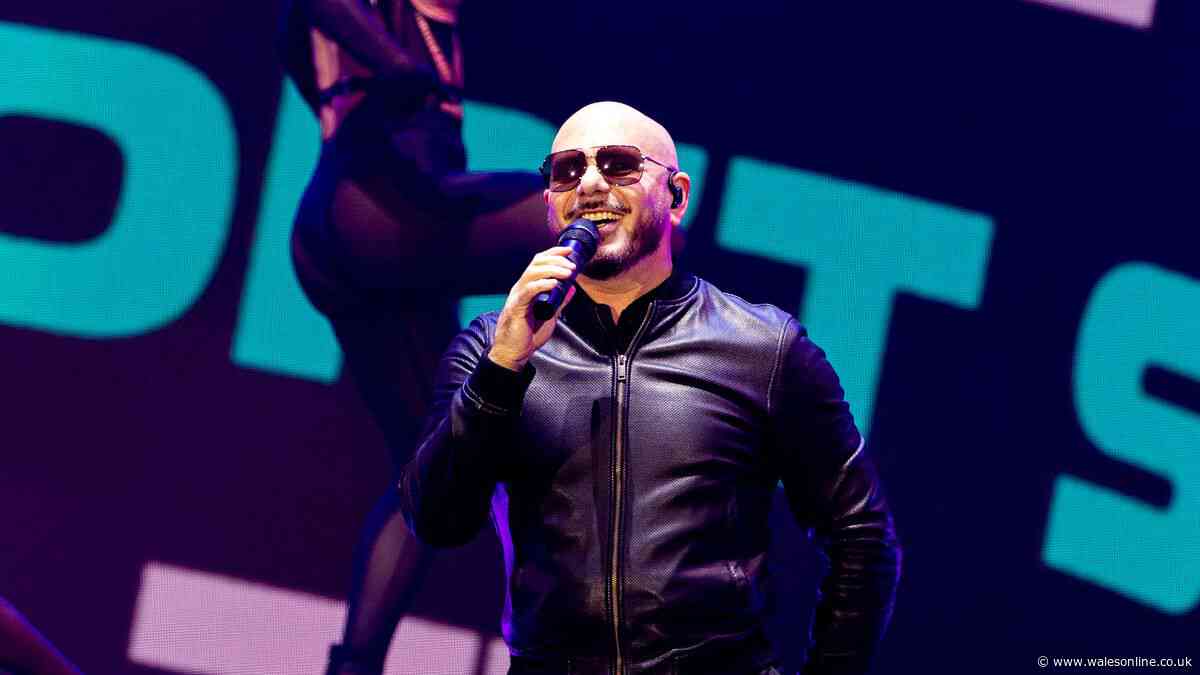 Pitbull tells Cardiff crowd 'we're going to get this right' after Cymraeg attempt