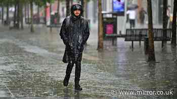 Met Office power cut alert as it names UK areas set for very heavy rain in hours
