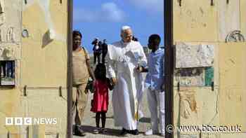 Pope urges Europe to do more for migrants as he visits gateway island