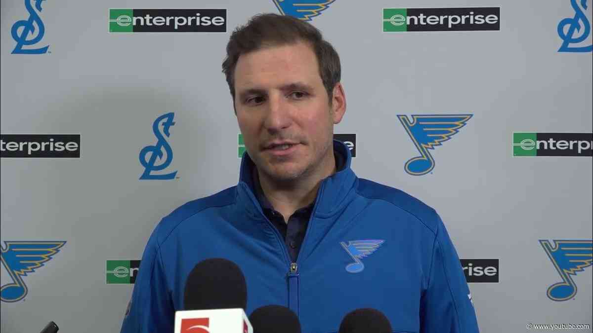 Alexander Steen on free agent signings of Johnston, Dube