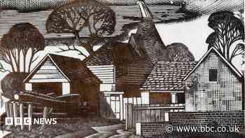 Engraved woodblocks of countryside to be auctioned