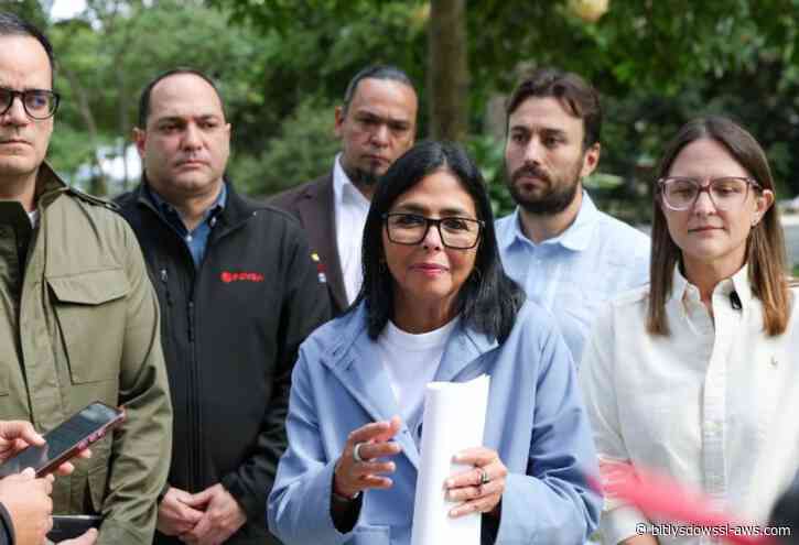 Delcy Rodríguez anunció medidas económicas para ayudar a las familias afectadas por los terremotos