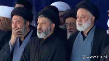 Zonen omgekomen leider Khamenei op begrafenis, opvolger Mojtaba ontbreekt