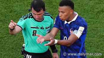 'Complete DISASTER': Furious French newspapers rip apart World Cup referee and hand him BRUTAL 1/10 rating for failing to deal with Paraguay's 'disgraceful' dark arts - as outraged fans call for him to be banned