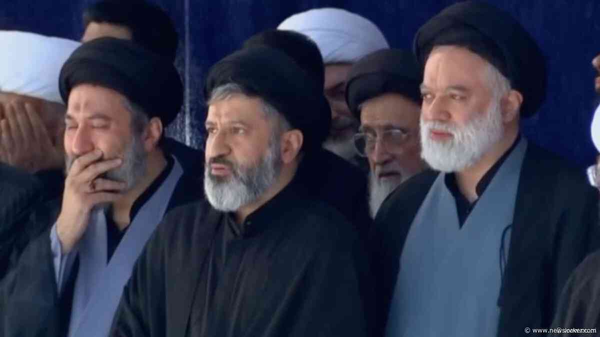 Zonen omgekomen leider Khamenei op begrafenis, opvolger Mojtaba ontbreekt