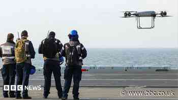 'It's video game territory' - Royal Navy drone tester