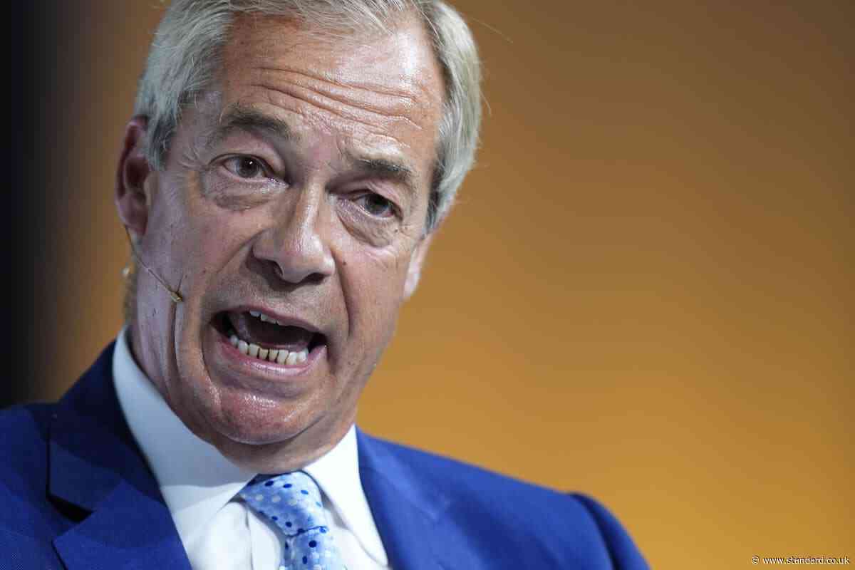 Row erupts over convicted criminal's 'undeclared' financial support to Nigel Farage