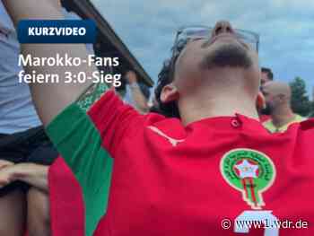 WM: Marokko-Fans in NRW feiern Viertelfinaleinzug