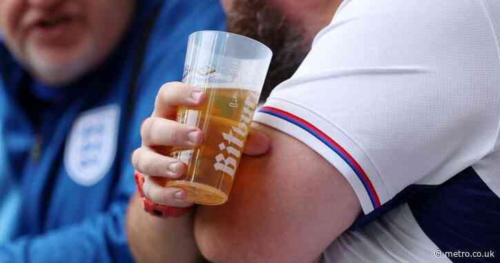 Andy Burnham suggests he’ll scrap ban on pints in football stadiums