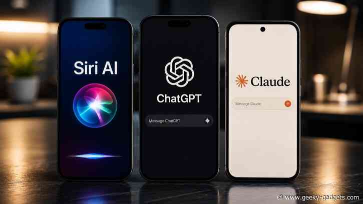 Siri AI vs. ChatGPT vs. Claude: Can Apple’s Deep OS Integration Beat Raw Brainpower?