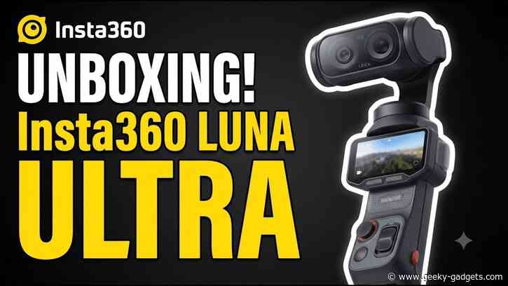 Insta360 Luna Ultra: Brings 8K Video to a Compact Gimbal