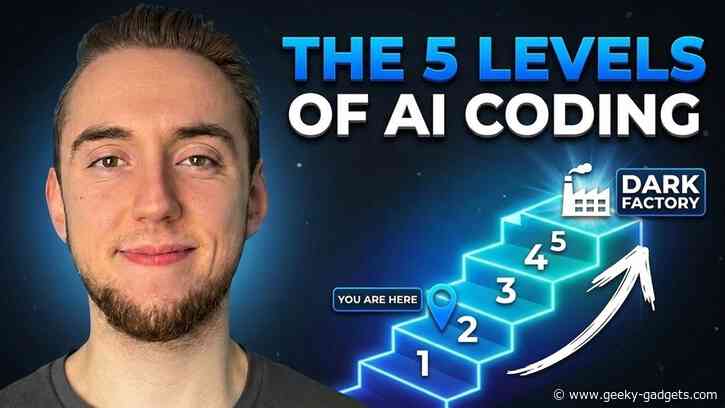 The 5 Levels of AI Coding Autonomy Explained from Autocomplete to Dark Factory
