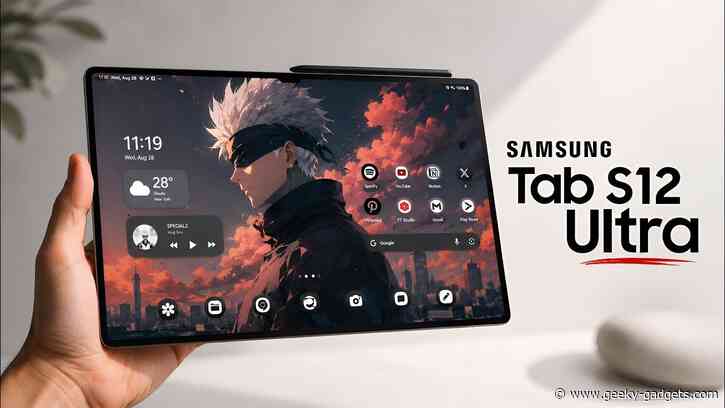 Samsung’s Galaxy Tab S12 Ultra Has a Massive Upgrade Nobody Expected