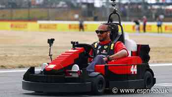 Hamilton featured in Lego race despite doubt