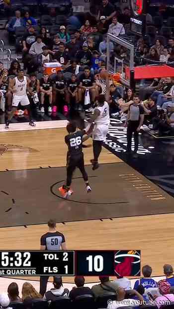 MYRON GARDNER SLAM ‼️🔥 #miamiheat #nba