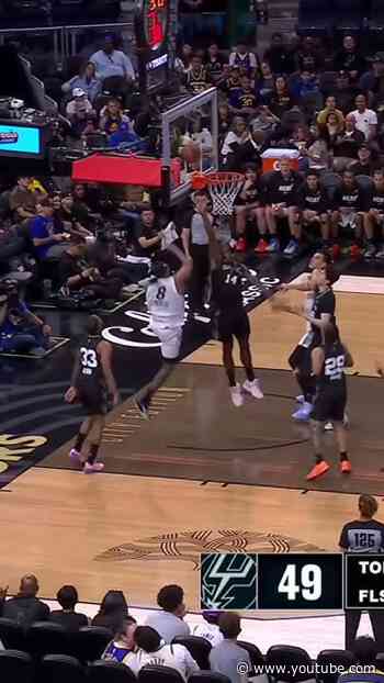 Trevor Keels with the smooth moves 🔥 #miamiheat #nba #trevorkeels