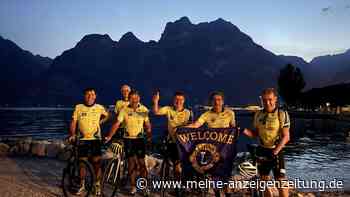 Ausdauertest für einen guten Zweck: Germeringer Benefiz-Radtour zum Gardasee bringt 3400 Euro ein