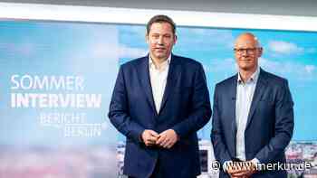 Klingbeil-Sommerinterview live: Vizekanzler zwischen Koalitionskurs und Reformpaket 