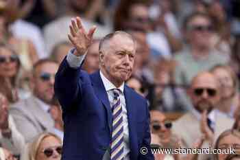 1966 hero Sir Geoff Hurst in Wimbledon royal box hours before England game