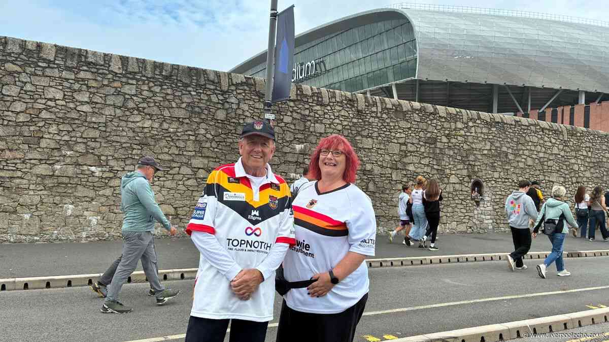 Rugby league fans descend on Hill Dickinson as Liverpool filled with technicolour jerseys