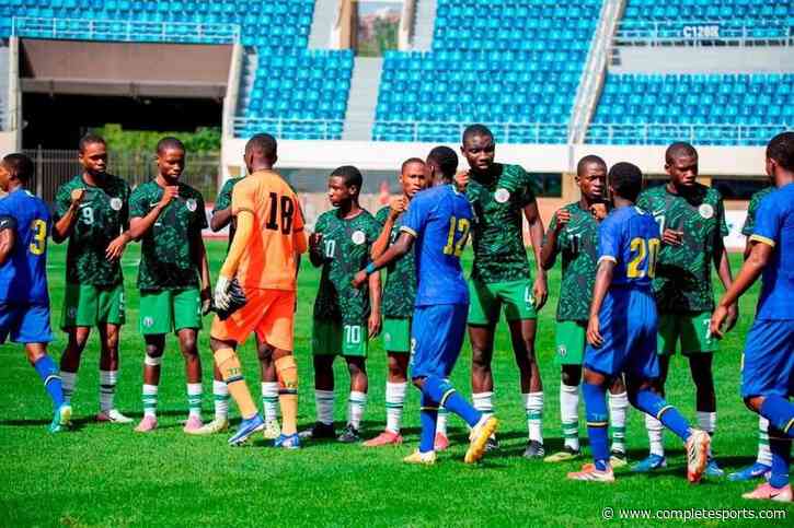 Golden Eaglets Begin China Invitational With Defeat To Tanzania
