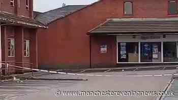 Royton car park taped off after man injured in stabbing