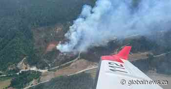 Out-of-control wildfire forces evacuation in B.C.’s Fraser Valley