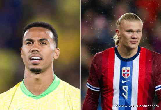 Haaland, Gabriel renew rivalry as Norway face Brazil in World Cup last 16